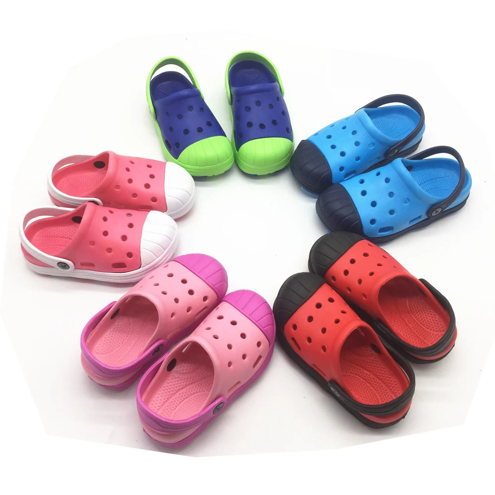 Сандалии детские Нескользящие пляжная обувь для девочек и мальчиков мюли летние