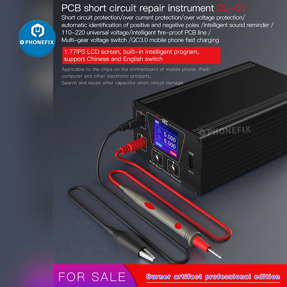 I2C DL 01 короткие убийца схемы детектор Shortkiller машина материнская плата защита от
