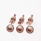 Новинка 2020, 1 комплект бусы на ремешке сделай сам, подвесная Пряжка для детской модели, металлические подвески для браслета из Паракорда, аксессуары