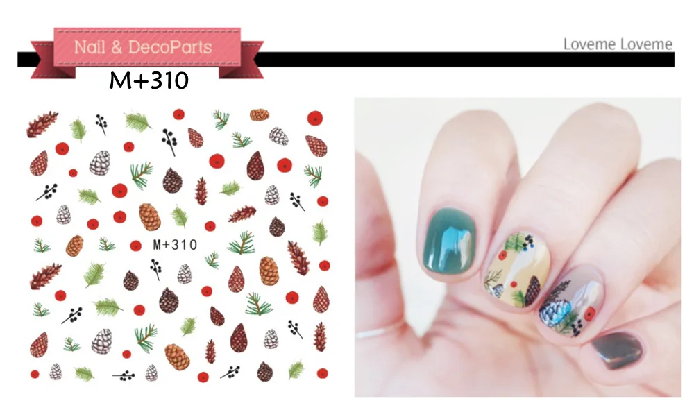 15 1 лист, стикеры 3D на ногти Nail Art, осенняя Тема, цветные кленовые листья, переводная наклейка для ногтей, сделай сам, красивые дизайнерские украшения - Цвет: 15