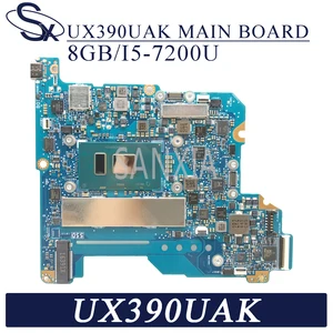 kefu ux390uak laptop motherboard for asus zenbook ux390uak ux390ua ux390u original mainboard 8gb ram i5 7200u free global shipping
