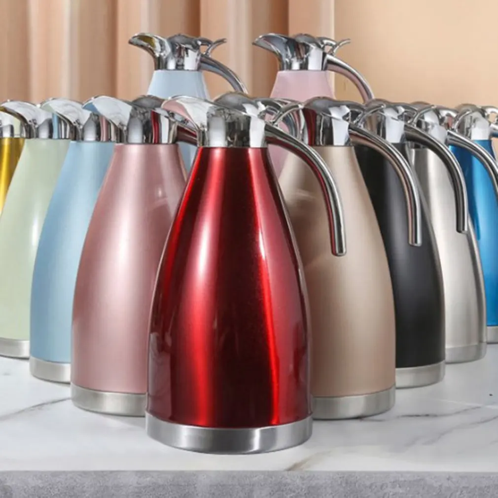 Кофейник молочный чайный кувшин европейская вакуумная изоляция двойная стенка