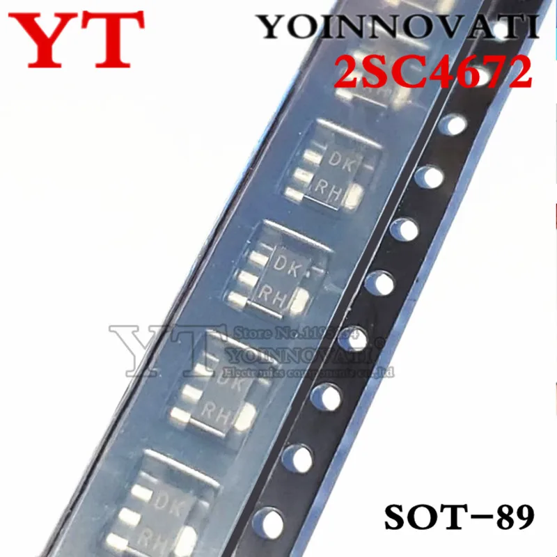

10 шт./лот 2SC4672 C4672 SOT-89 DK IC новый оригинал