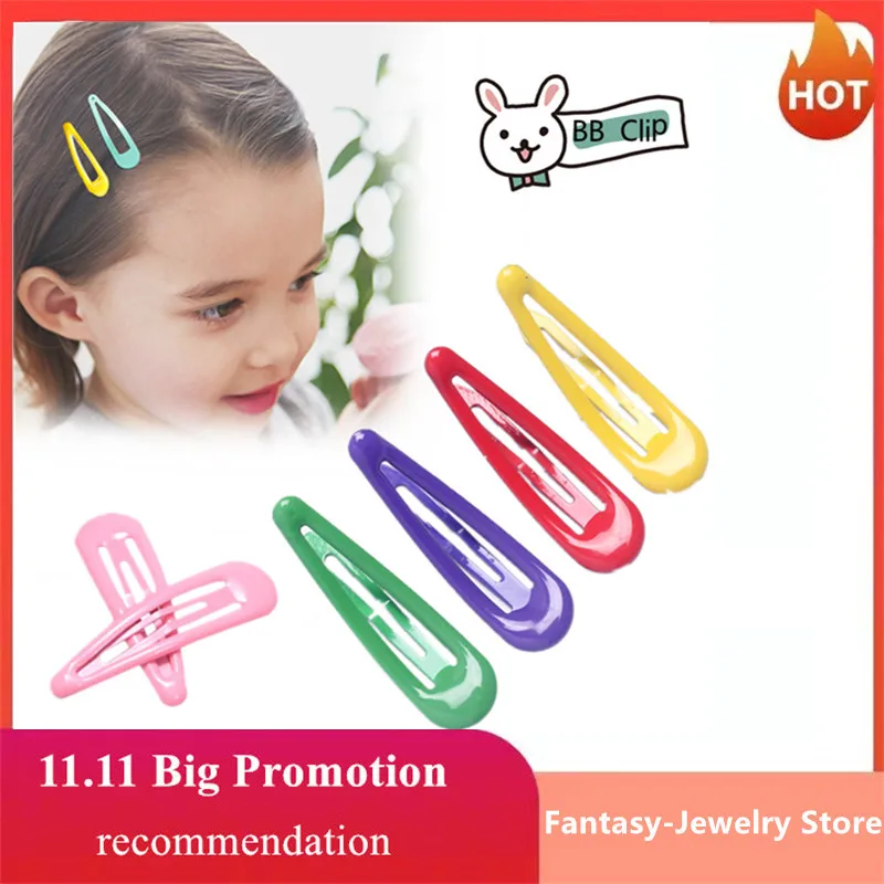 

5 шт. новые заколки для волос для женщин и девочек красочные заколки в форме капли воды милые заколки модные аксессуары для волос 2021