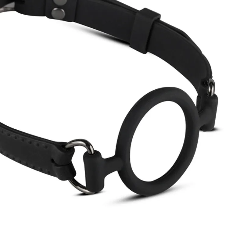 Эротический силиконовый шар дышащий кляп с О образным кольцом для БДСМ бондажа