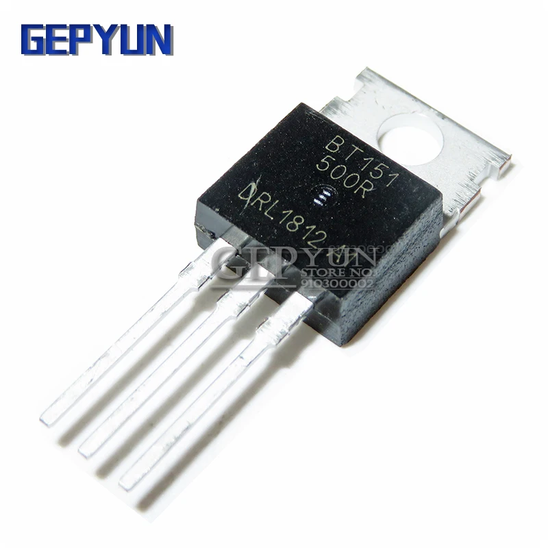 

10 шт., от BT151-500R до-BT151-500, TO220 BT151 Gepyun