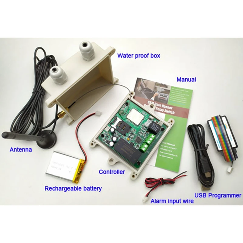 Анти-дождь V2019 RTU5024 2G GSM Открыватель раздвижных ворот Реле переключения телефона
