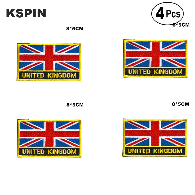 Того Shiled форма флаг нашивки с национальным флагом для одежды DIY украшения PT0051