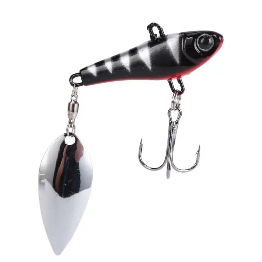 3 шт искусственные рыболовные приманки с блестками вращающийся Алюминий жесткие