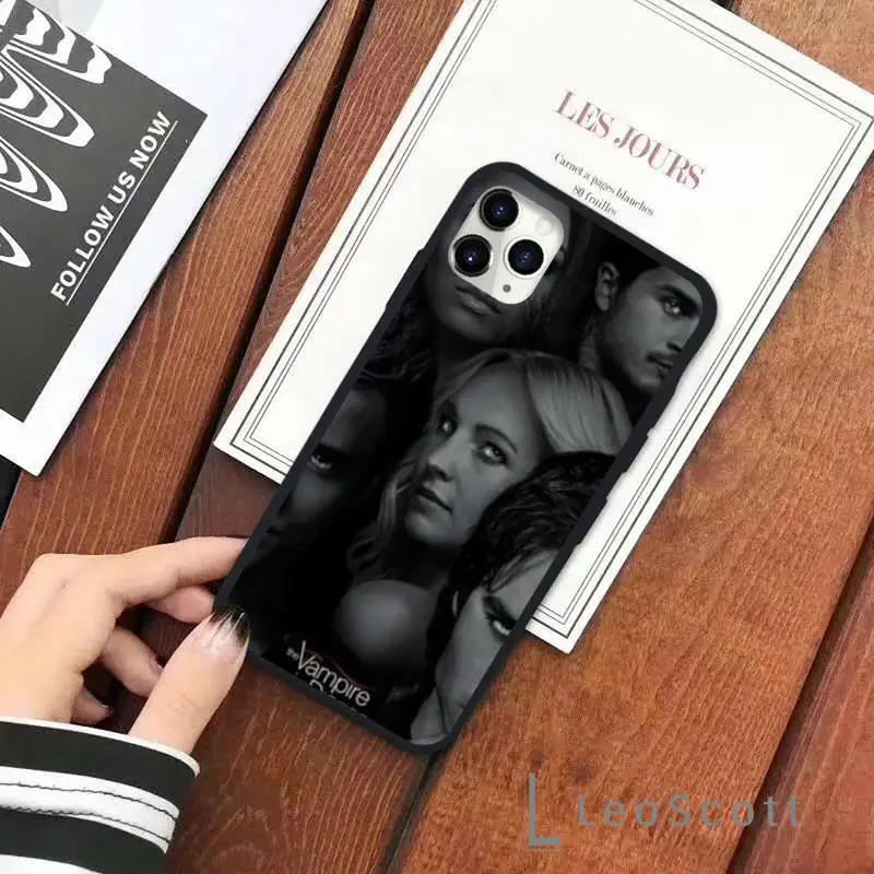 

The Vampire Diaries Fierce Phone Case for iPhone 11 12 pro XS MAX 8 7 6 6S Plus X 5S SE 2020 XR Soft Silicone Shell Cover Funda