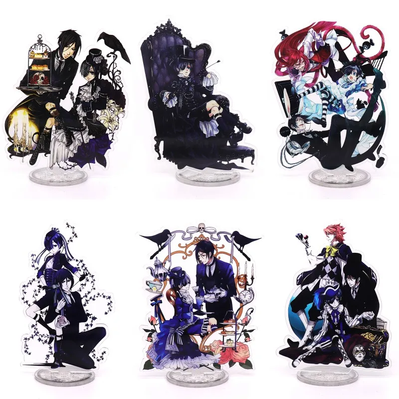 Аниме Темный дворецкий мультфильм Сиэль фантомхайв Печатный фигурка на