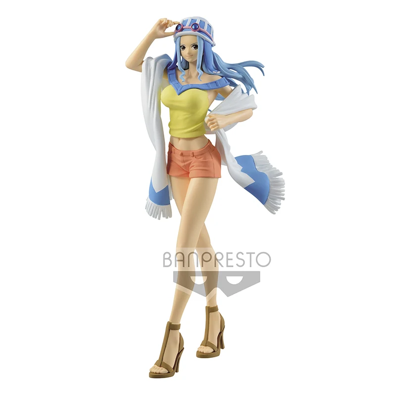 

Anime 2021 New Bandai Original One Piece Nefeltari Vivi Sweet Style 23cm pvc Figure action model Decoration Collection toys