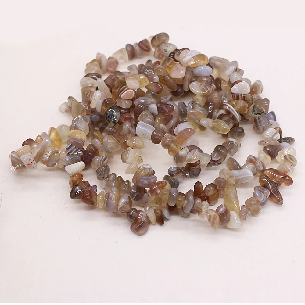 Бусины из натурального камня неправильной формы коричневый камень Персидского