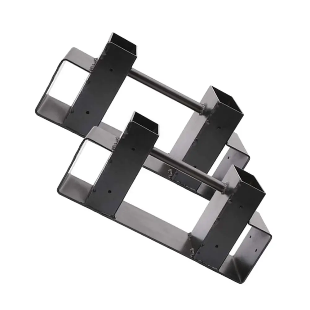 

2PCS Fireplace Firewood Rack Metal Smokeless Firewood Rack Timber Stacking Rack