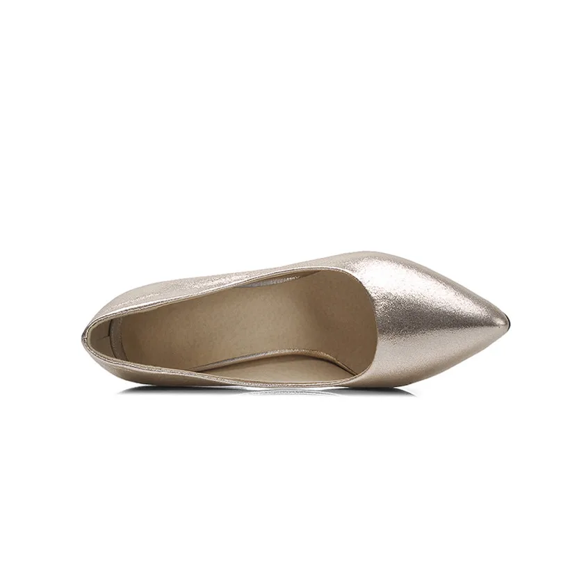 Роскошные блестящие женские туфли лодочки размера плюс повседневные Свадебные