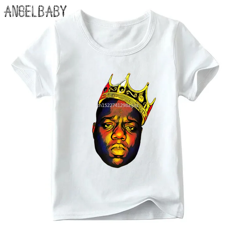 Одинаковые Семейные наряды 2pac/Biggie Smalls футболка с принтом для мальчиков и девочек