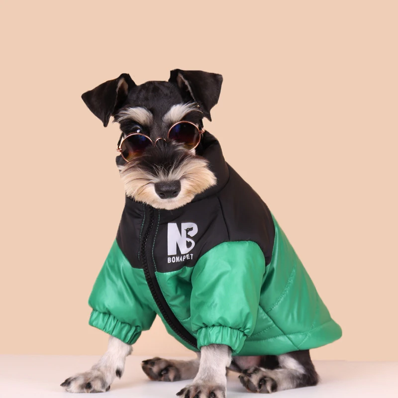 

Dog Clothes Schnauzer Overcoat Pets Jacket Coat Winter Pomeranian Poodle Small Dog Costume French Bulldog Corgi Outfit Overalls