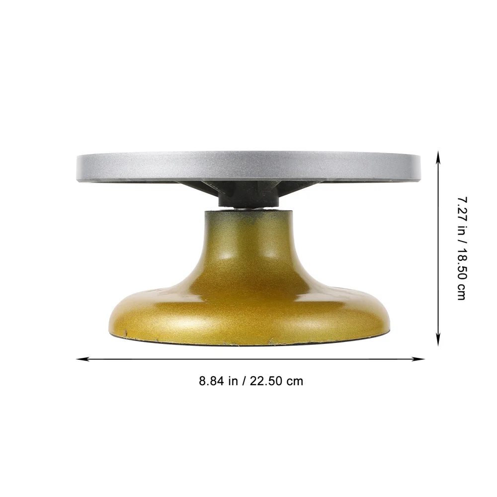 

Turntable Workbench Revolving Cake Stand Rotating Tray for Pottery Cake DIY