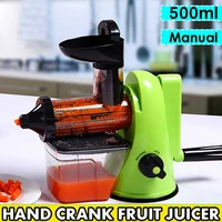 manual juicers kitchen lemon orange manual squeezer 500ml fruit juicer reamer hand press extractor kitchen food processor