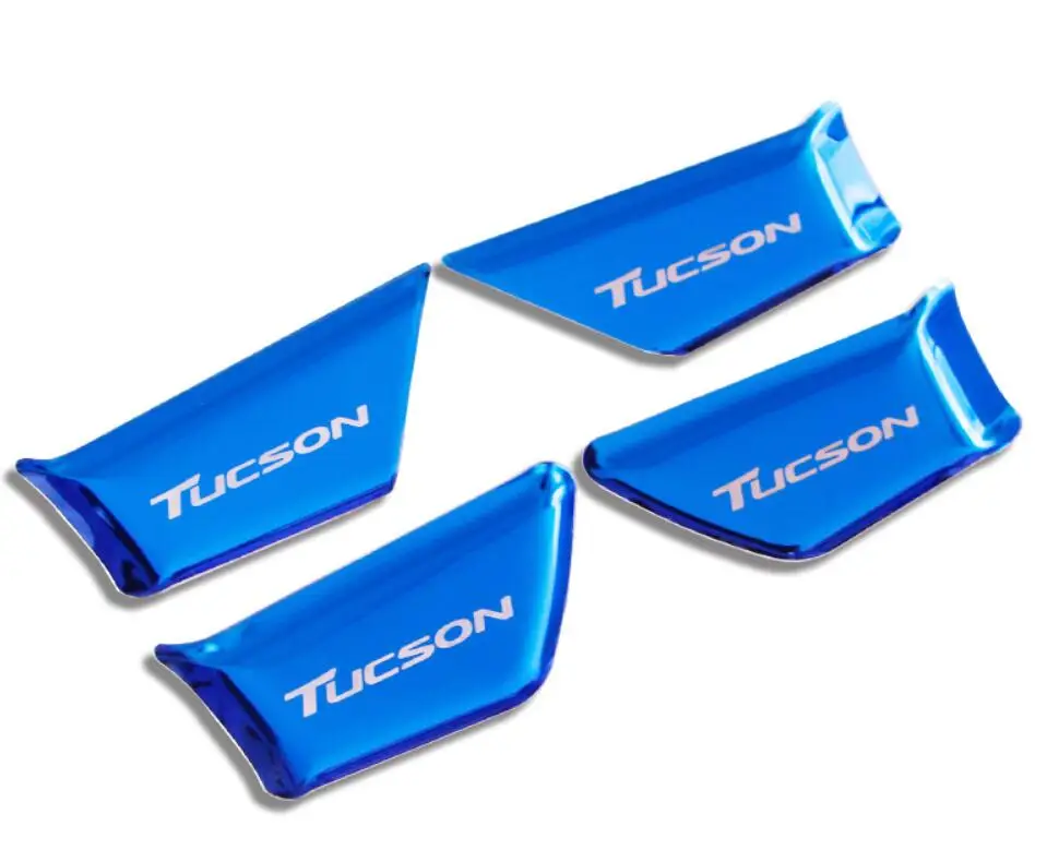 Наклейка на внутреннюю дверь автомобиля из нержавеющей стали молдинговые Чехлы