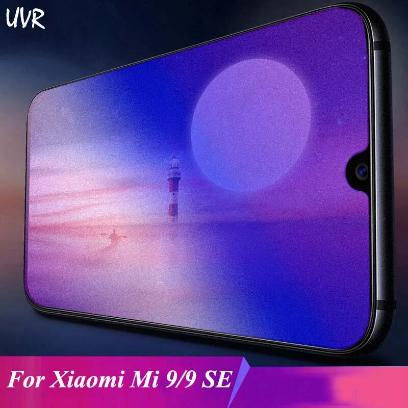 UVR для Xiaomi Mi9 SE полное покрытие матовое закаленное стекло Mi 9 9SE защита от синего