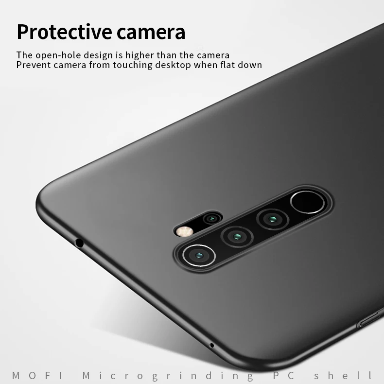 Для Xiaomi Redmi Note 8 Pro чехол MOFI Ультратонкий чехол жесткий чехол для Xiaomi Redmi Note 8 Pro Чехол Для Телефона