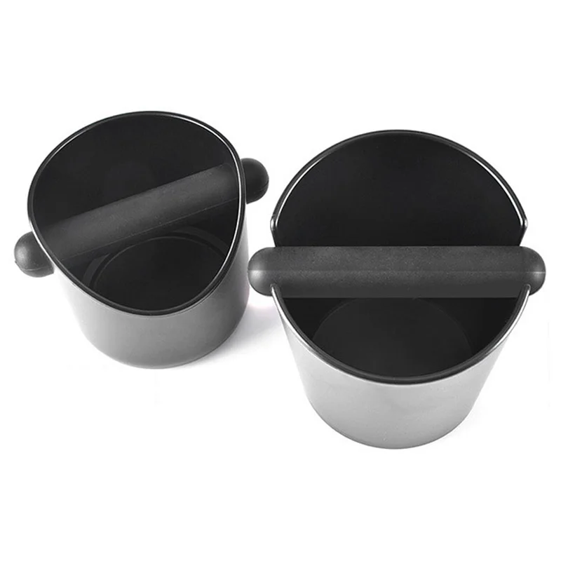 Caja antideslizante para moler caf&eacute;, cubo de basura con barra desmontable, caja de residuos, herramientas de caf&eacute;, accesorios de caf&eacute;-3