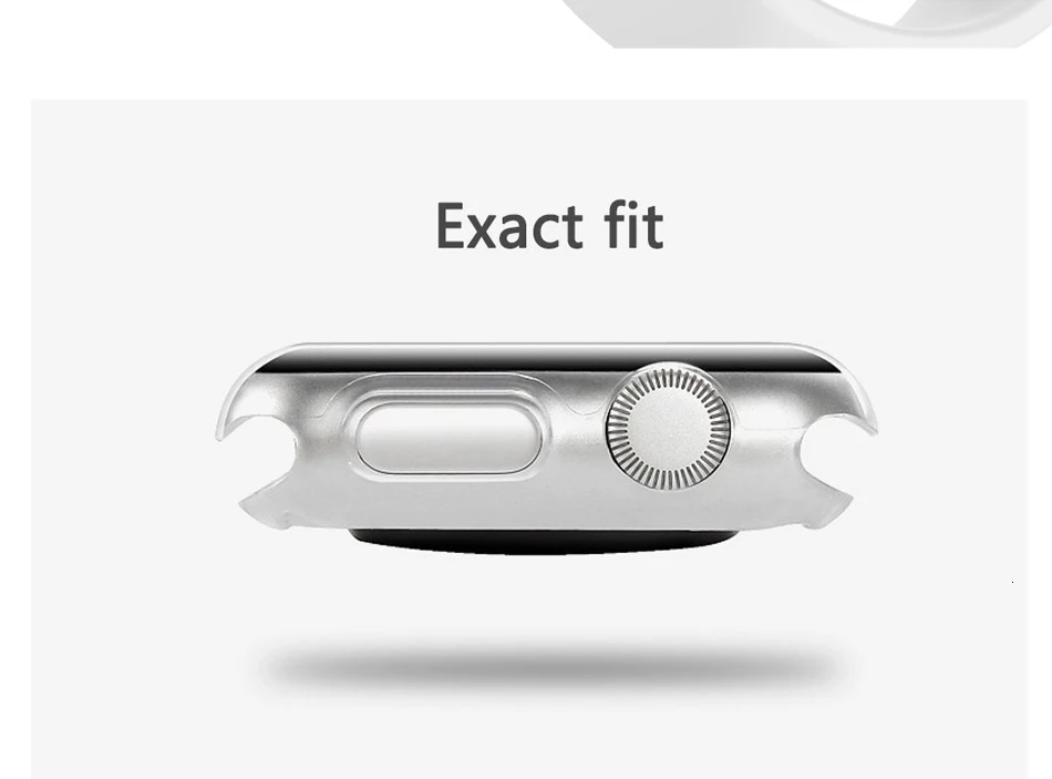 Прозрачный мягкий и тонкий чехол для Apple Watch 38 мм/42 мм TPU материал Защитная крышка для iWatch серии 1 2 3 Аксессуары