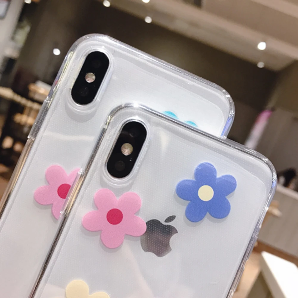 Противоударный цветочный чехол для телефона iPhone 11 Pro X XR XS MAX 6 6s 7 8 Plus чехлы