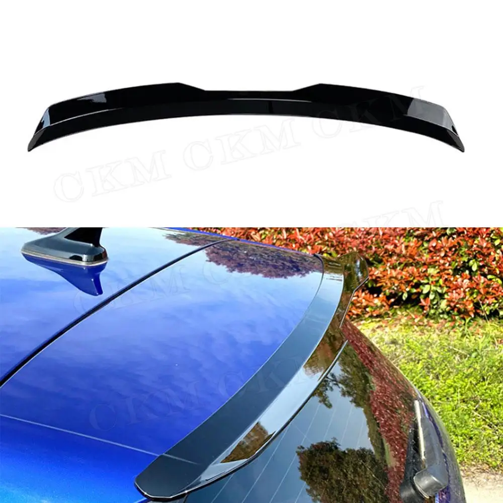 

Gloss Black Rear Roof Spoiler Lip Wings For VW Volkswagen Golf 8 MK8 2020 UP Rear Spoiler Duckbill Rear Trunk Wing Spoiler