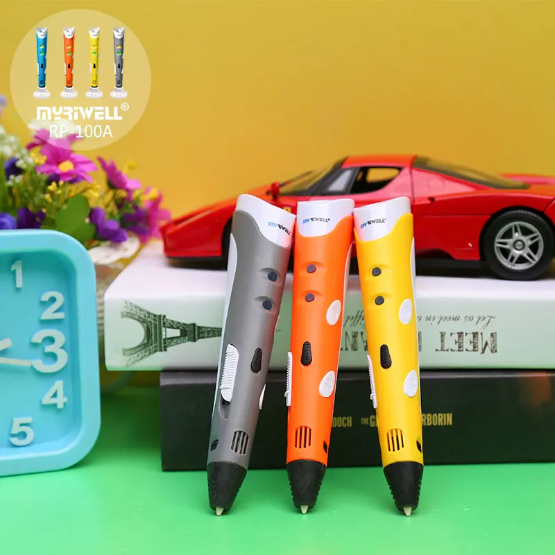 myriwell 3d ручка для рисования 1 75 мм ABS / PLA пластик 3д pen pens Позволяет детям делать