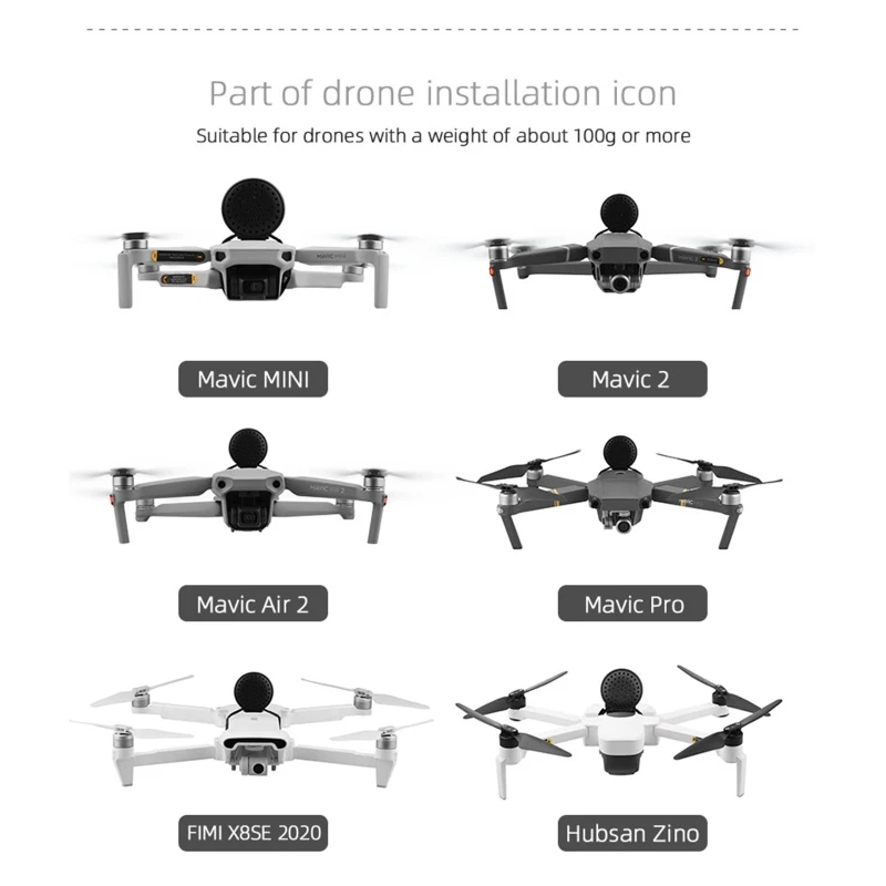 

Universal Wireless Speaker USB Charging Spare Parts Remote Control Loud Drone Megaphone for Drone Accessories