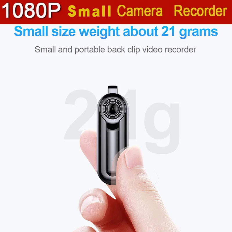 Mini Camera Recorder Secret Camcorder Video Voice Record Wearable Portable Outdoor Audio Cam Micro DVR Audio Record Oculta Cam