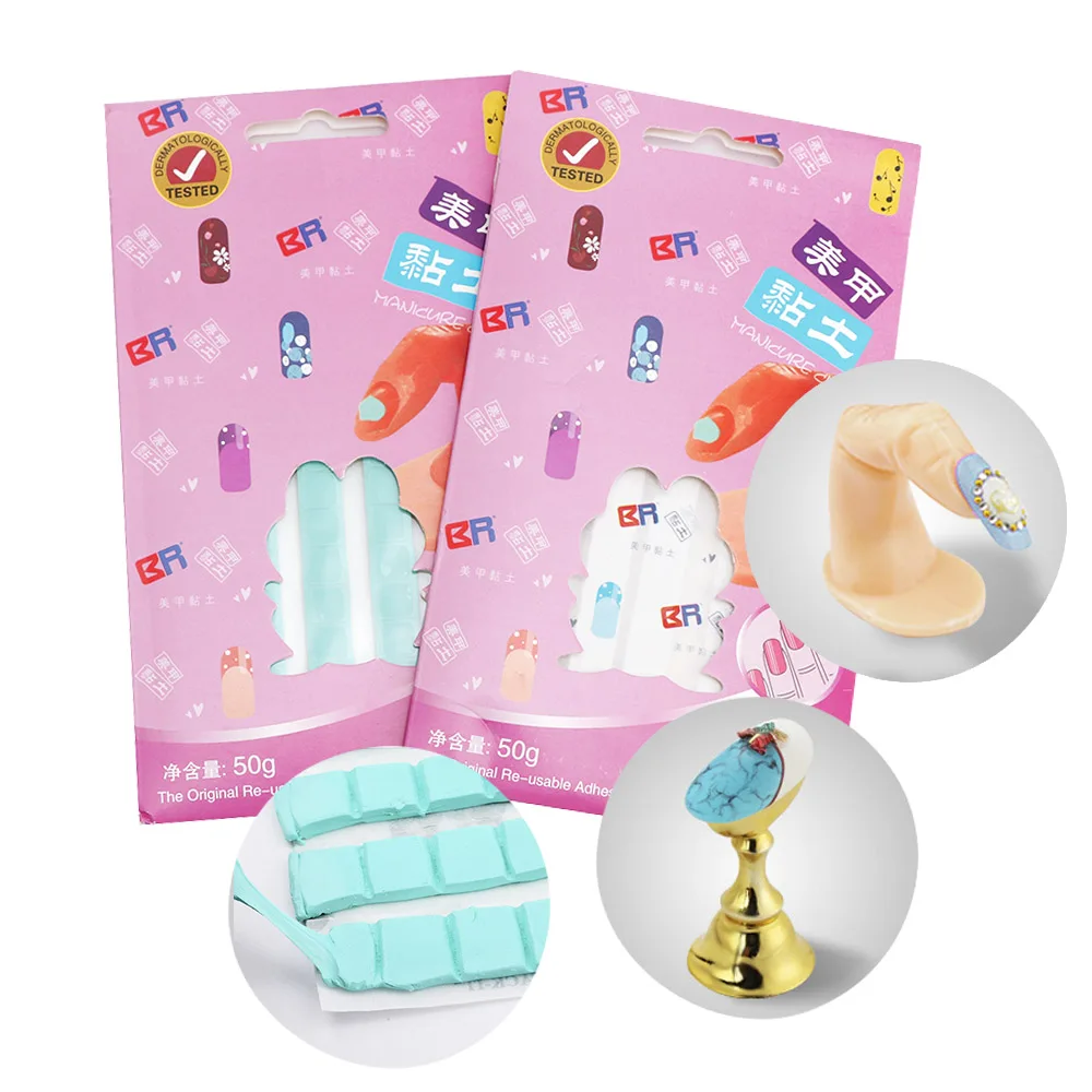 1 УФ гель лак для ногтей Клей клеевая глина многоразовая глины Сделай Сам стойка