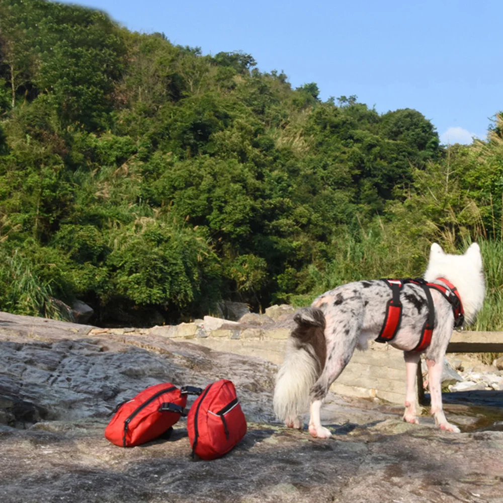 ПЭТ открытый рюкзак большой собаки регулируемая седло мешок жгут Перевозчик