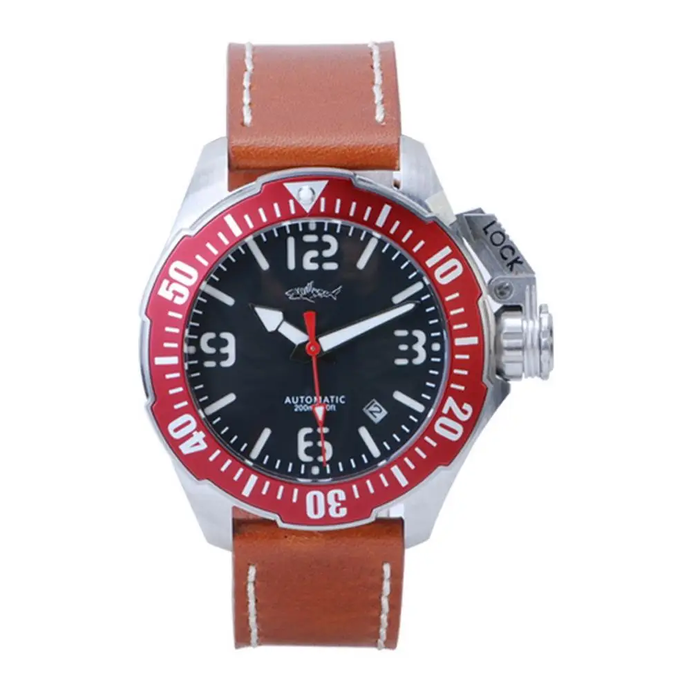 Мужские наручные часы мужские спортивные HEIMDALLR для дайвинга автоматические