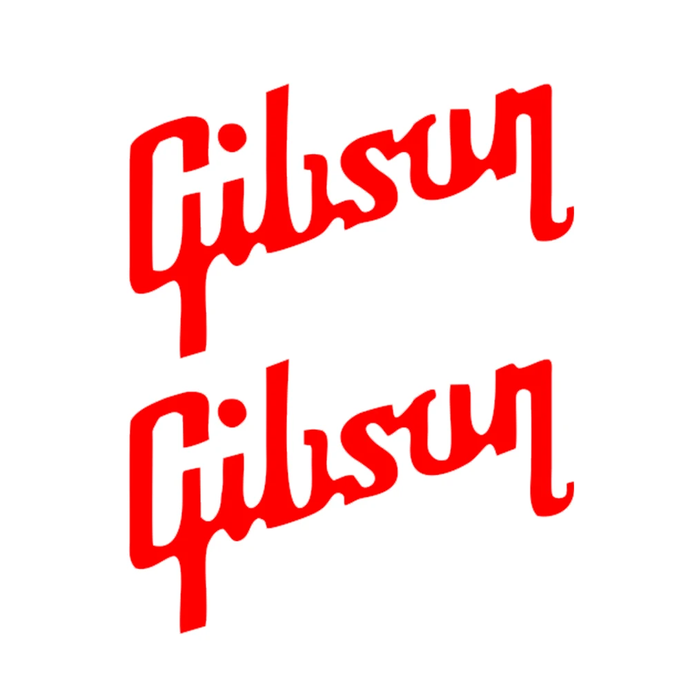 2 шт. головка гитары Gibson Виниловые наклейки Les Paul 17 5 см|Наклейки для творчества| |