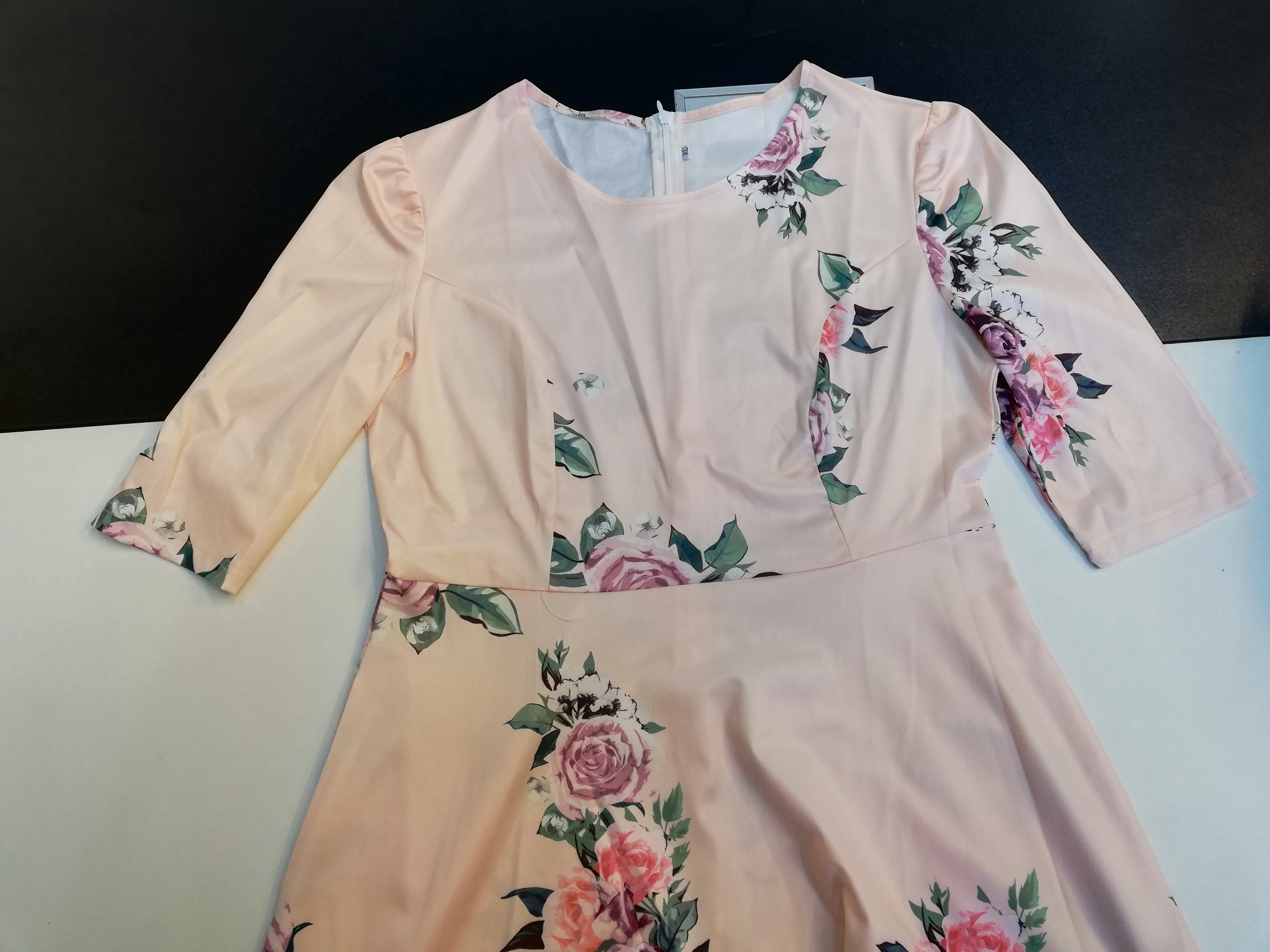 Женское летнее платье повседневное длинное с коротким рукавом богемное Платье