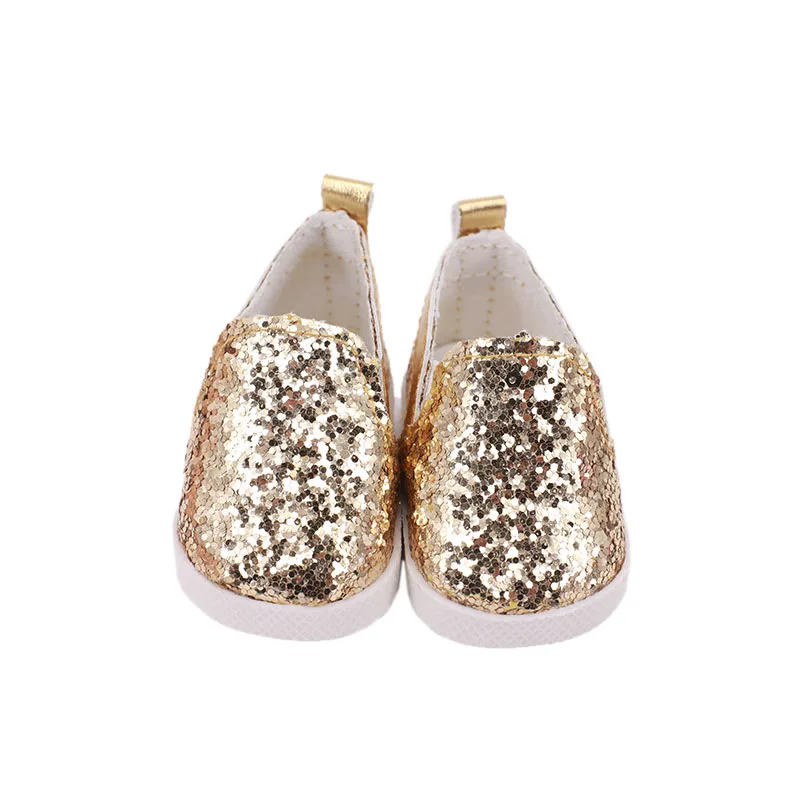 Doll Shoes Accessories yellow Series Fit 18 Inch American And 43 Cm New Born Baby Generation Birthday Girl's Russia DIY Toy Gift | Игрушки