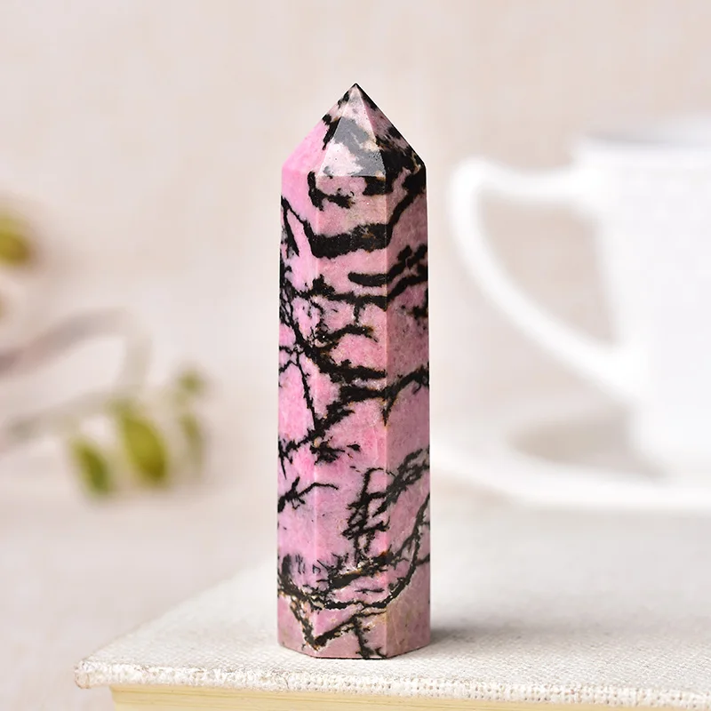 

28 Color Natural Stones and Crystal Point Wand Reiki Healing Stone Tower Energy Ore Mineral Polished Crafts Home Decoration