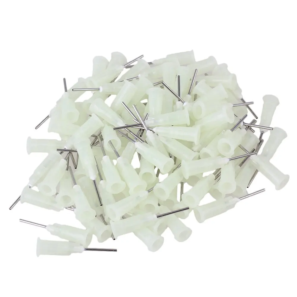 Пластмассовый соединитель дозатор игл из нержавеющей стали 150 шт. 1/2 дюйма шприц