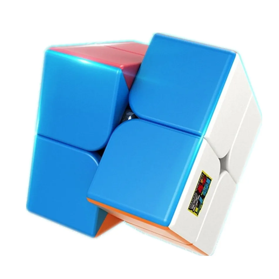 Moyu 2x2x2 Mini Pocket Cube MeiLong Speed 2x2 Magic Cube Profession Cube Education Toy