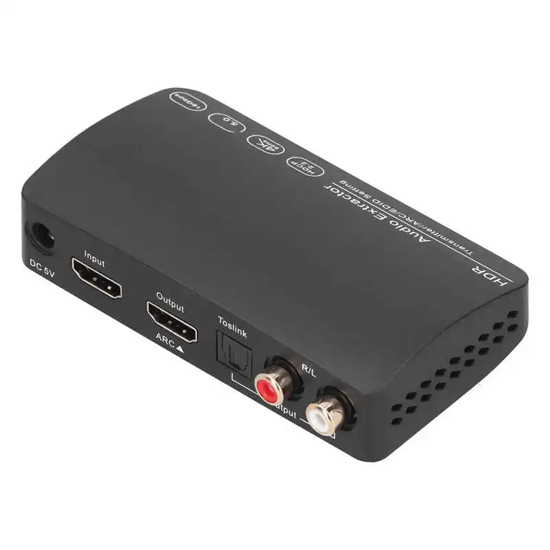 Аудио экстрактор HDCN0052M1 Bluetooth 5 0 4K 60 Гц HD видео аудио преобразователь сплиттер