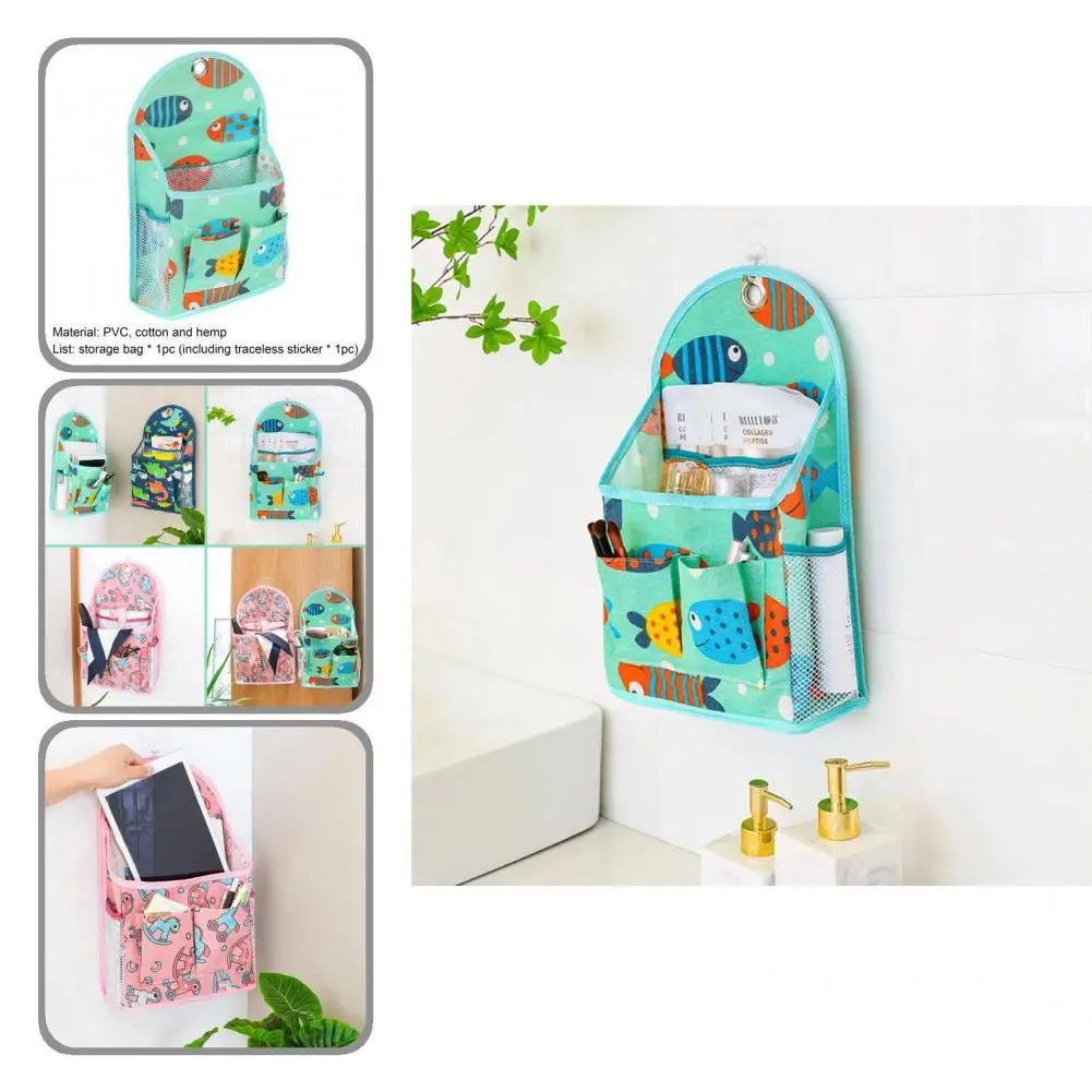 

Useful Sturdy Anti-deform Closet Wall Mount Hanging Organizer Bag for Home Door Behind Organizer Hanging Pocket