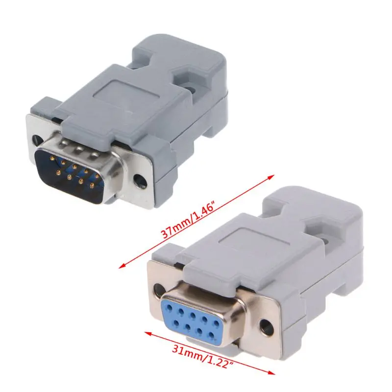 Новый 5 шт./лот DB-9 DB9 RS232 разъем с разъемом D-Sub 9 pin PCB | Обустройство дома