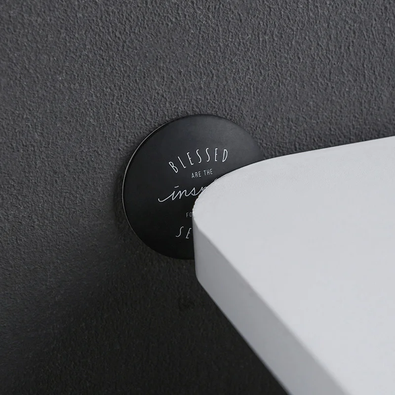 4 шт./компл. бытовые однотонные наклейки на бампер из термопластичной резины для