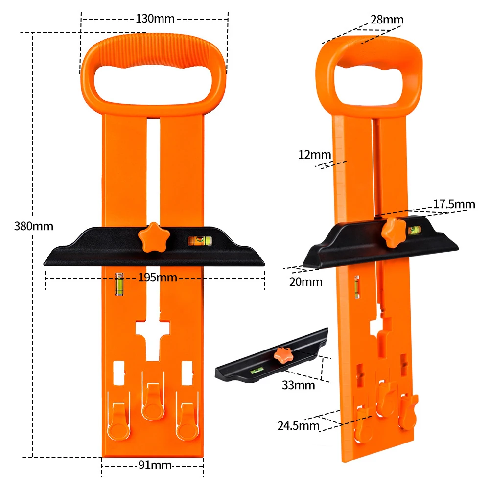 

DIY Photo Frame Level Ruler Picture Frame Hanger Hooks Easy Wall Hanging Tools Photo Hang Levels Ruler Multi-Tool Dropshipping