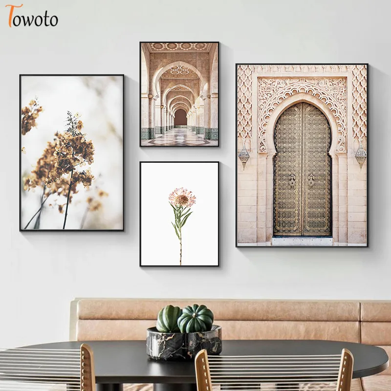 Ближний Восток ислам холст украшения картина печатный плакат пейзаж