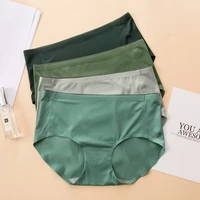 summer 4pcsset women panties seamless nylon intimates female 100 cotton crotch breathable underwear comfort silk girls briefs