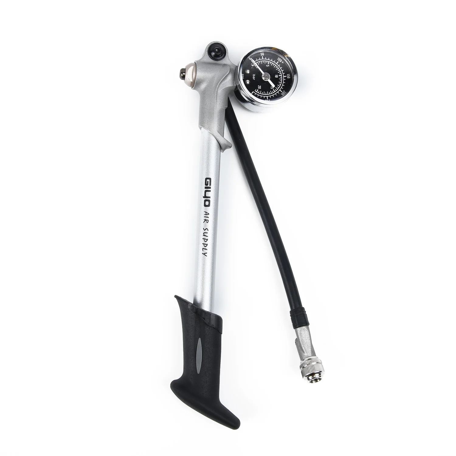 Велосипедный компактный подвесной насос 179 мм 300 фунт/кв. Дюйм воздушная вилка